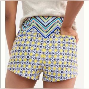 Maeve high waisted colorful shorts- best print and super fun short short!